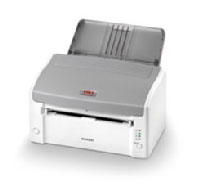 OKI B2200 - Impresora - B/W - LED - Legal, A4 - 1200 ppp x 600 ppp - hasta 20 ppm - capacidad: 150 hojas - USB (43641705)